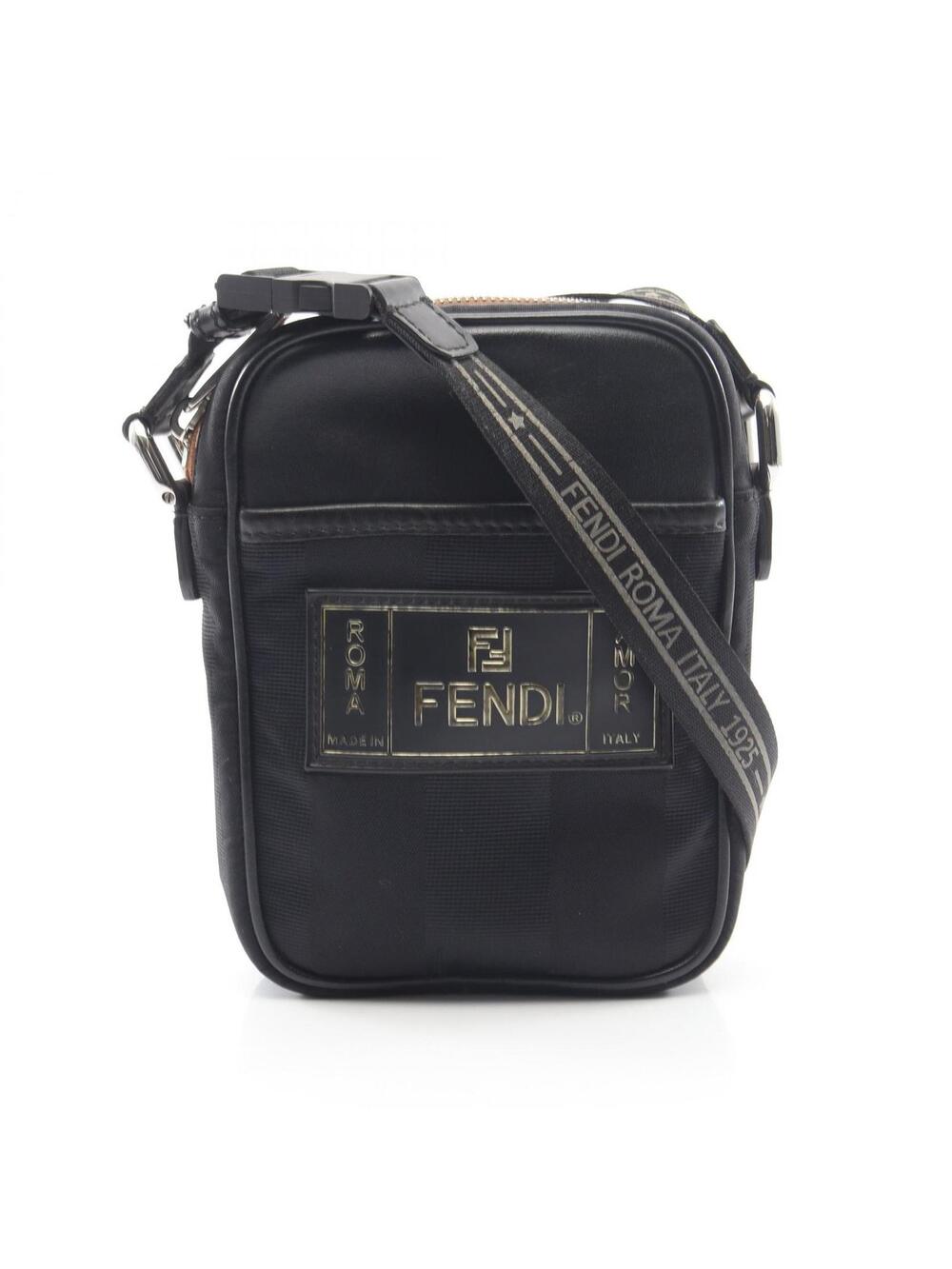 Fendi Pecan Stripe Crossbody Shoulder #362849F36B